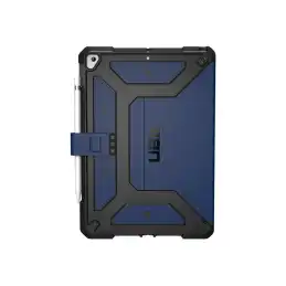 UAG METROPOLIS Coque folio renforcEe pour iPad 10.2 (2019 - 20 - 21 - 7 - 8 - 9th gen) Bleu Cobalt (121916115050)_1